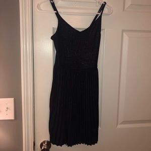 Sparkley navy Hollister dress